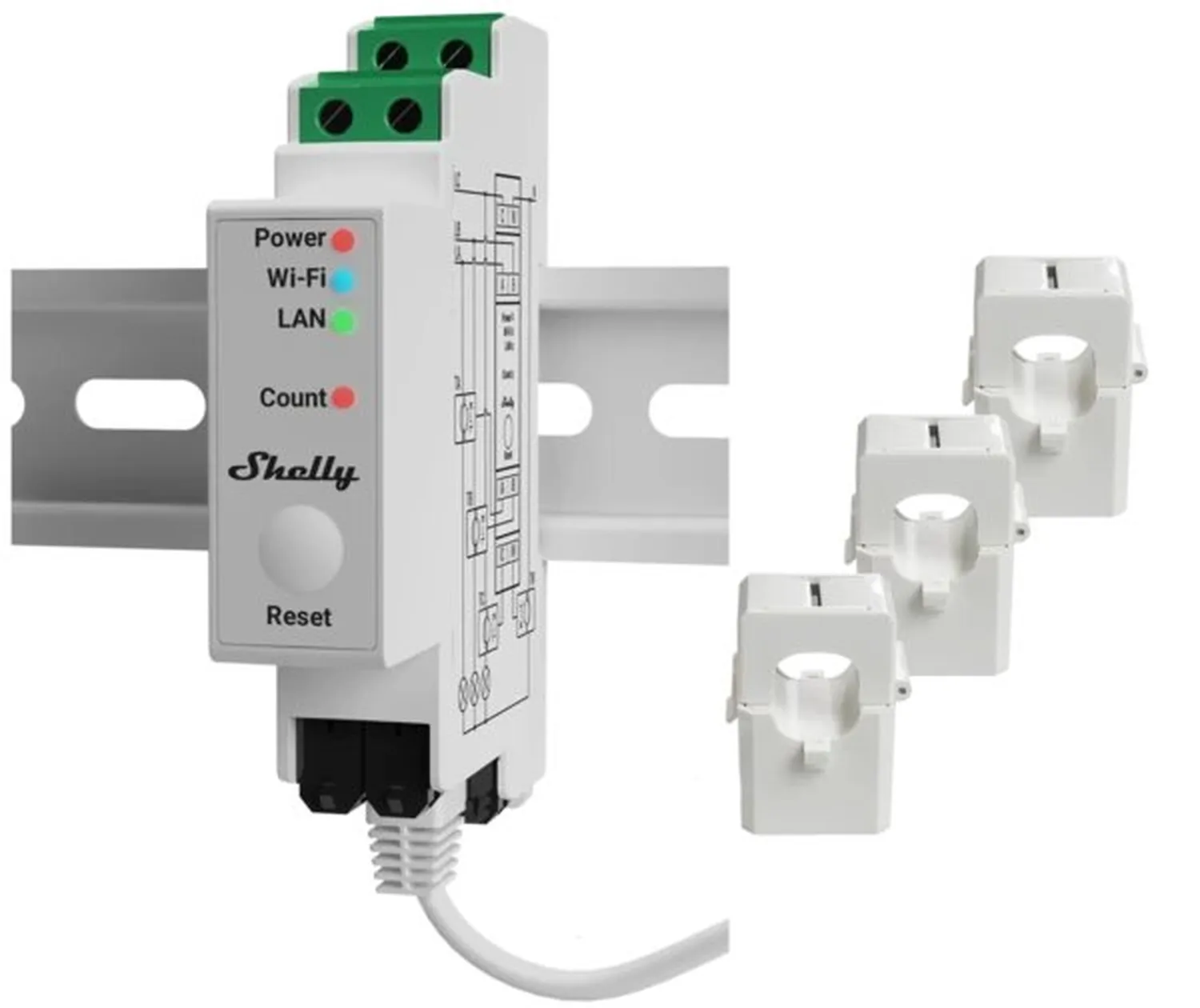 Shelly Pro 3EM WLAN Stromzähler