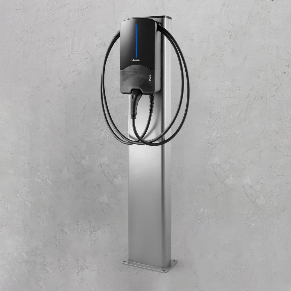Webasto Pure Wallbox mit Standfuß