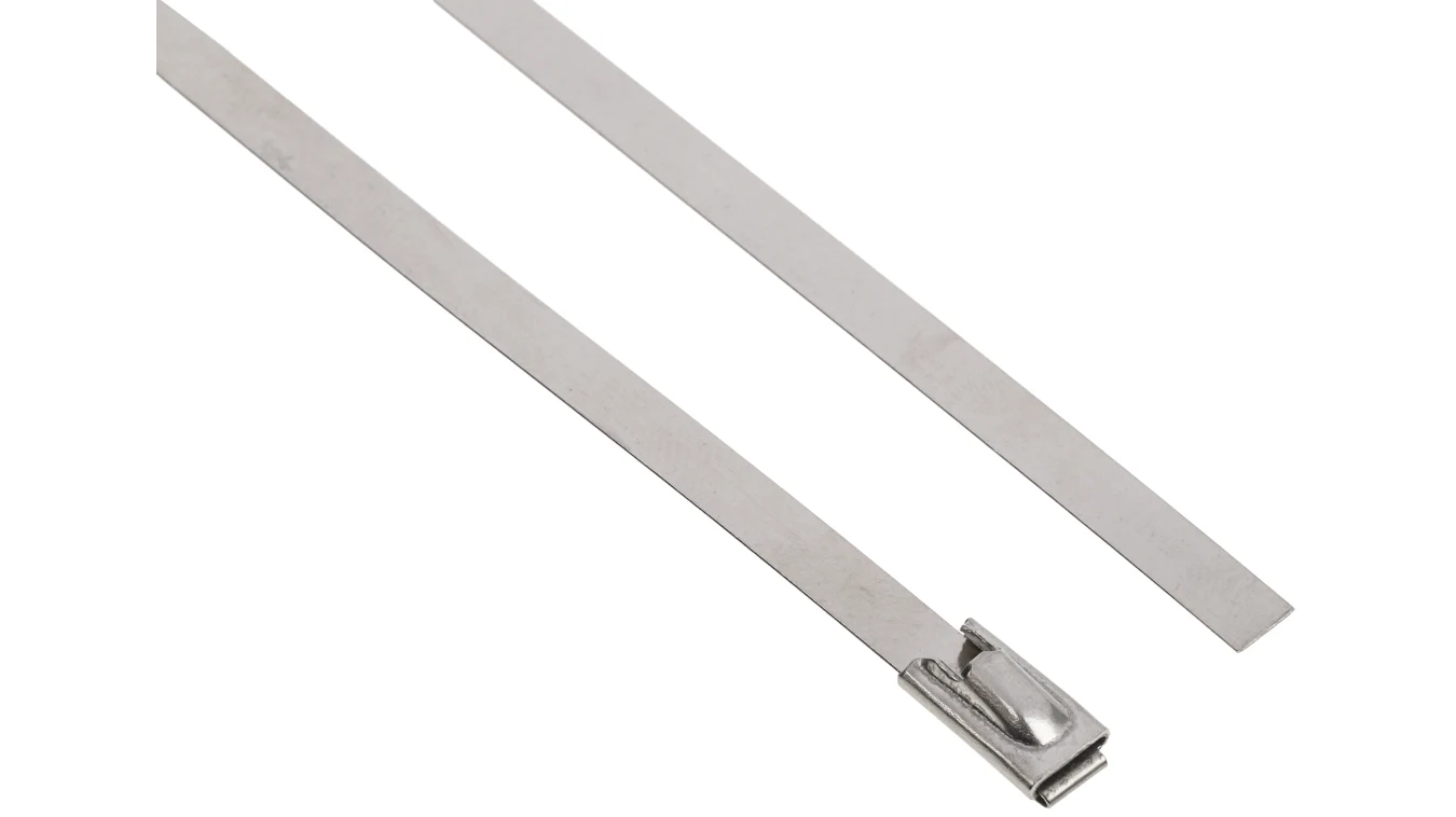 10 Stück Kabelbinder Edelstahl 360 x 7,9 mm