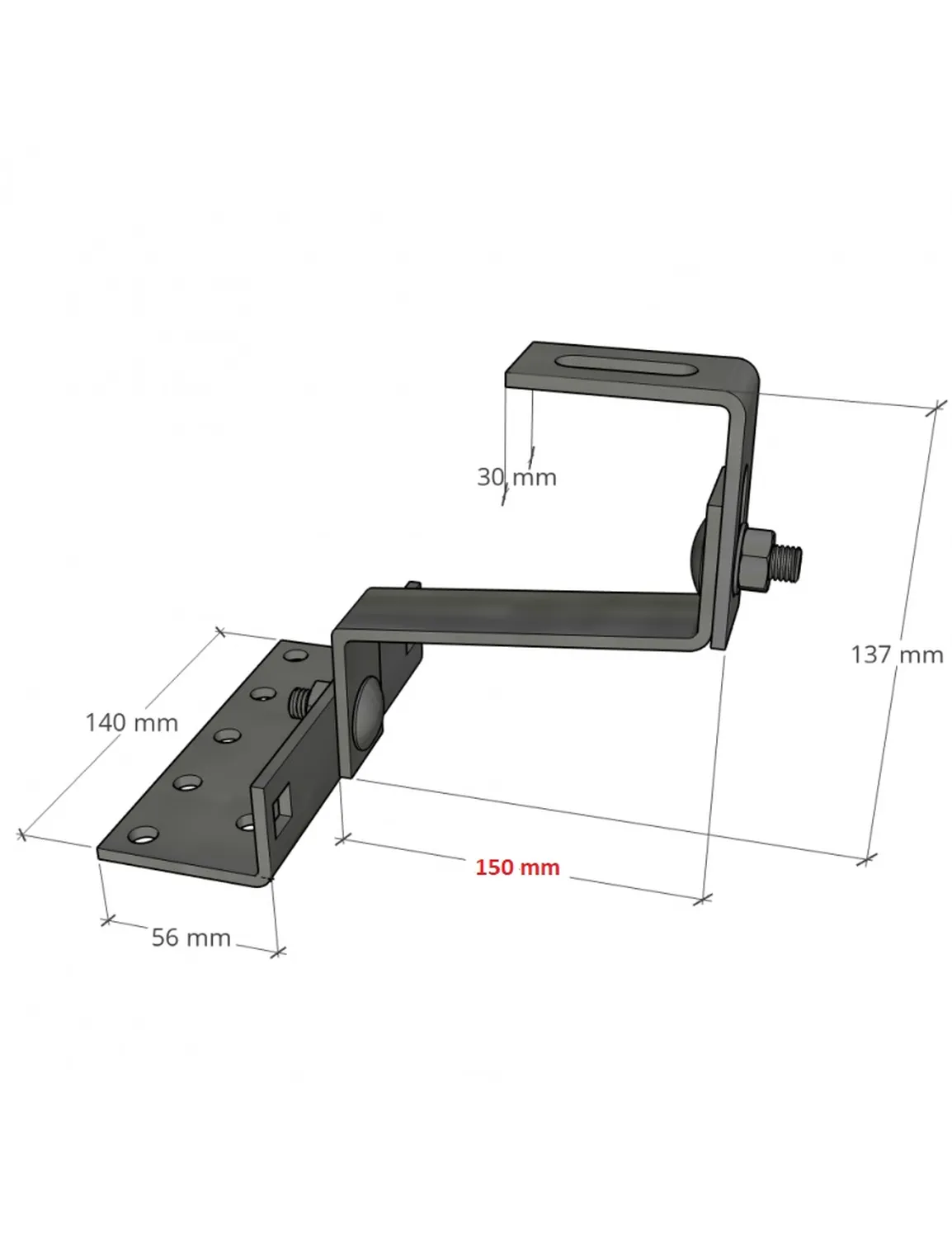 Dachhaken universal 150mm