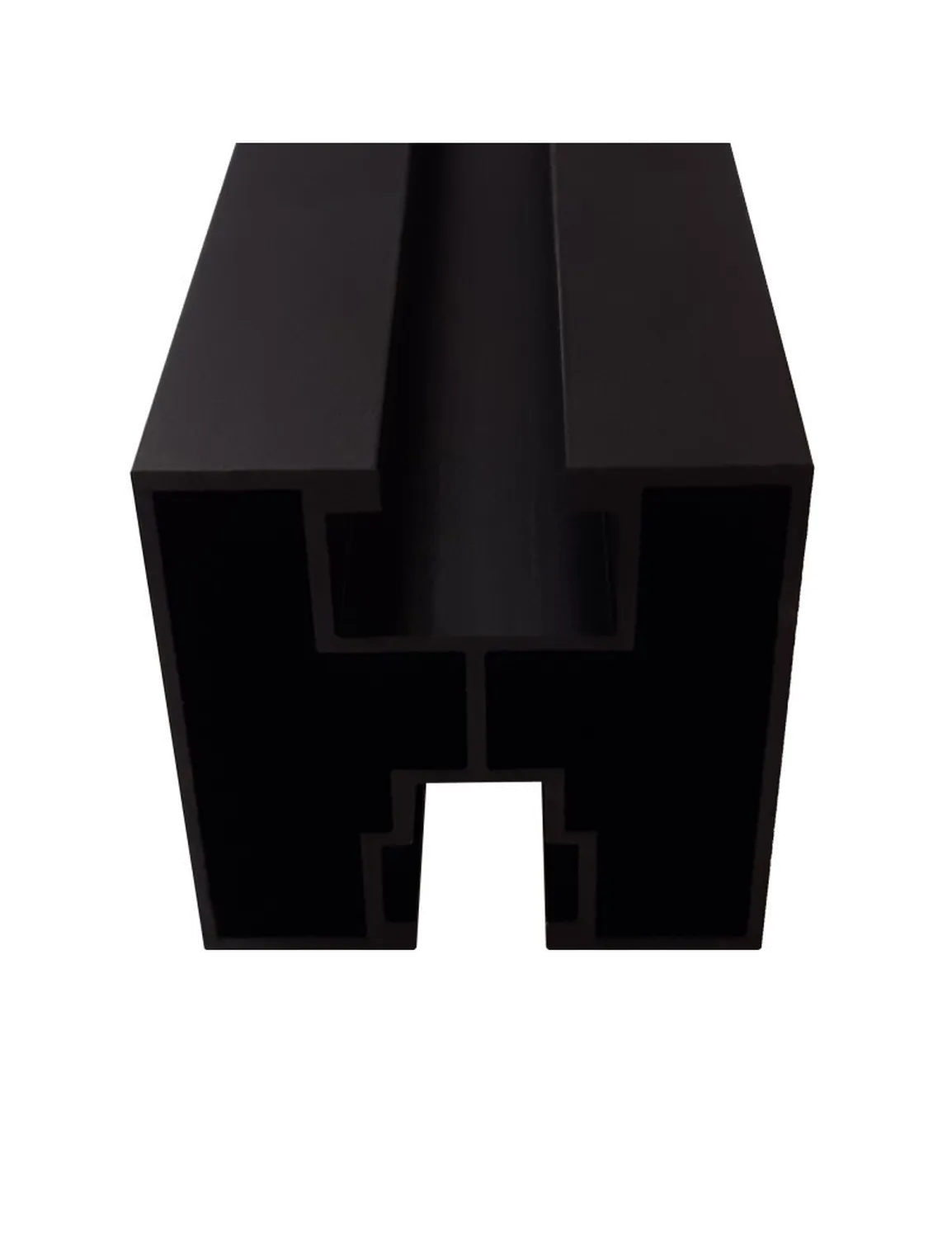 Montageschiene 40x40x2400 schwarz