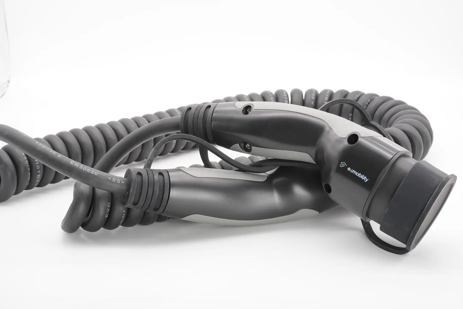 Typ 2 Spiral Ladekabel 5m